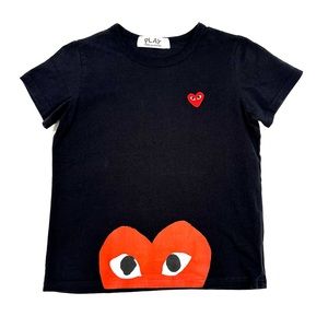 Comme des Garçons PLAY Heart Shirt Size 5-6
